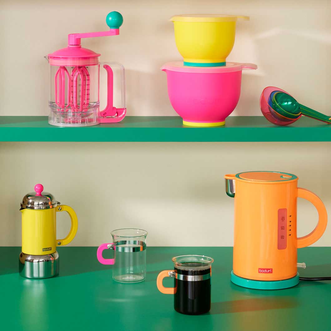 Bodum Chambord �R�[�q�[�J�b�v 2�Z�b�g �l�I���I�����W�^�s���N
