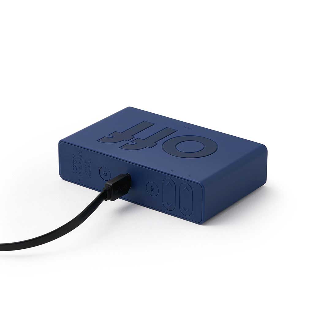 Lexon Flip Classic LCD�A���[���N���b�N �_�[�N�u���[