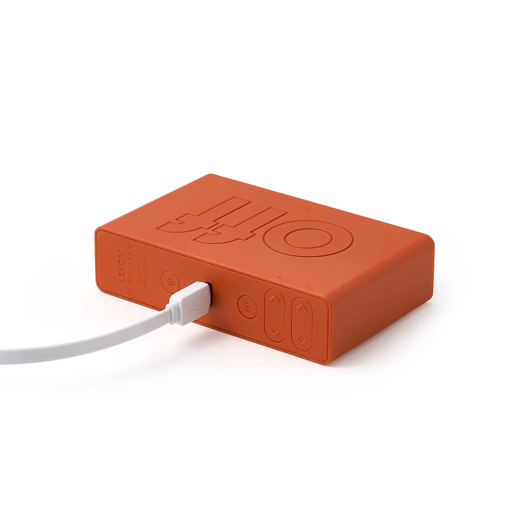 Lexon Flip Classic LCD�A���[���N���b�N �I�����W