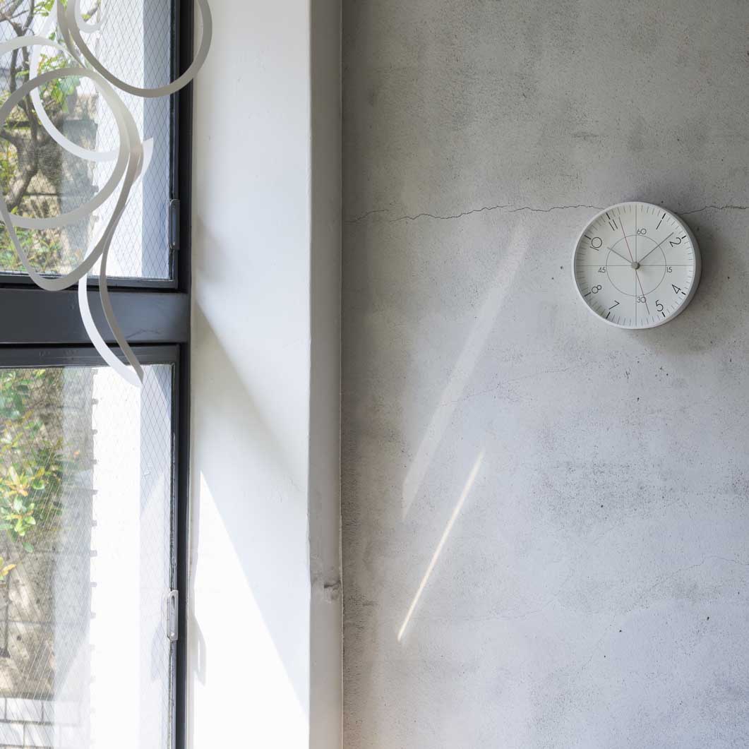 Earth Wall Clock less