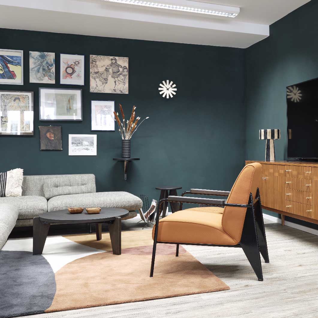 Vitra Prouve �Q���h�� �o �R�[�q�[�e�[�u�� �A�����J�� �E�H���i�b�g