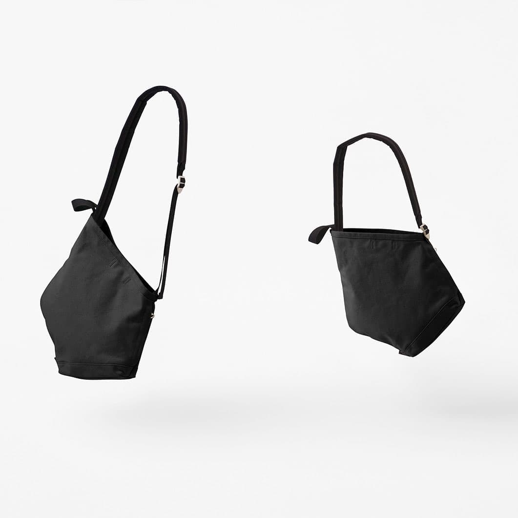 ruck-tote ブラック スモール(（スモール）ブラック)：ファッション