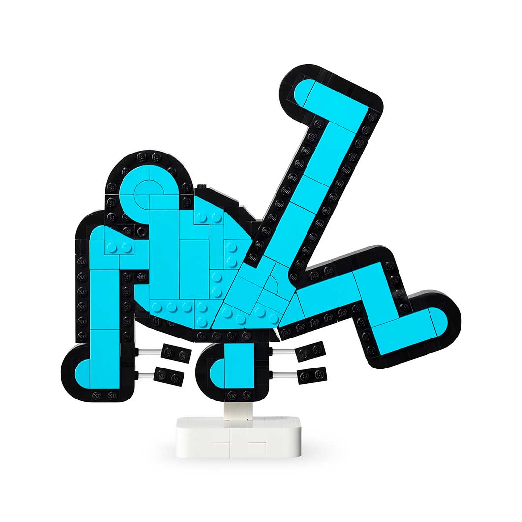LEGO Keith Haring Dancing Figures
