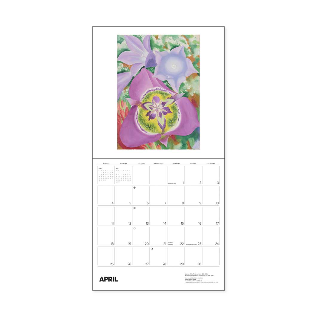 Georgia O'Keeffe �E�H�[�� �J�����_�[ 2027