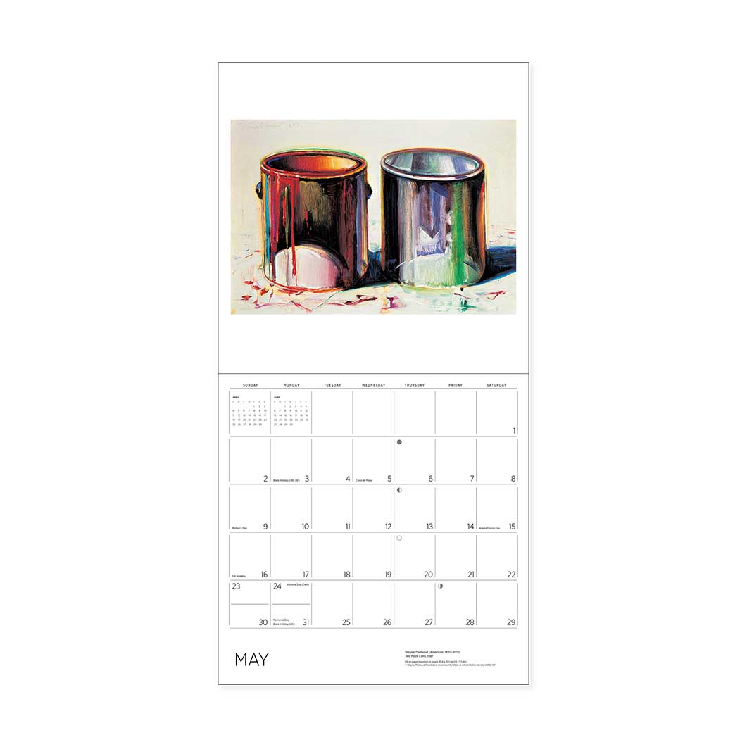 Wayne Thiebaud �E�H�[�� �J�����_�[ 2027