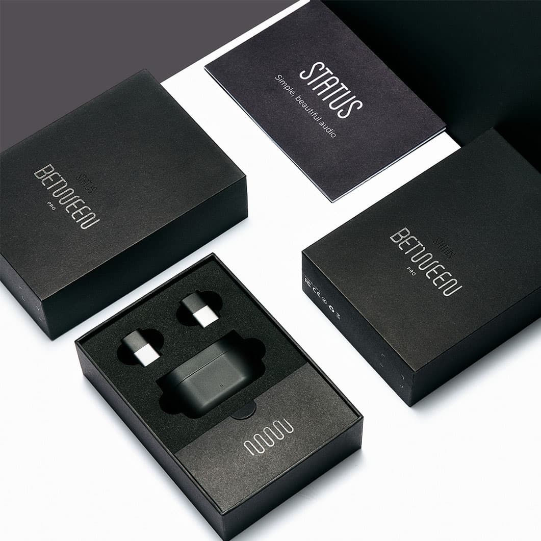 Between Pro イヤフォン Black／Silver：テック