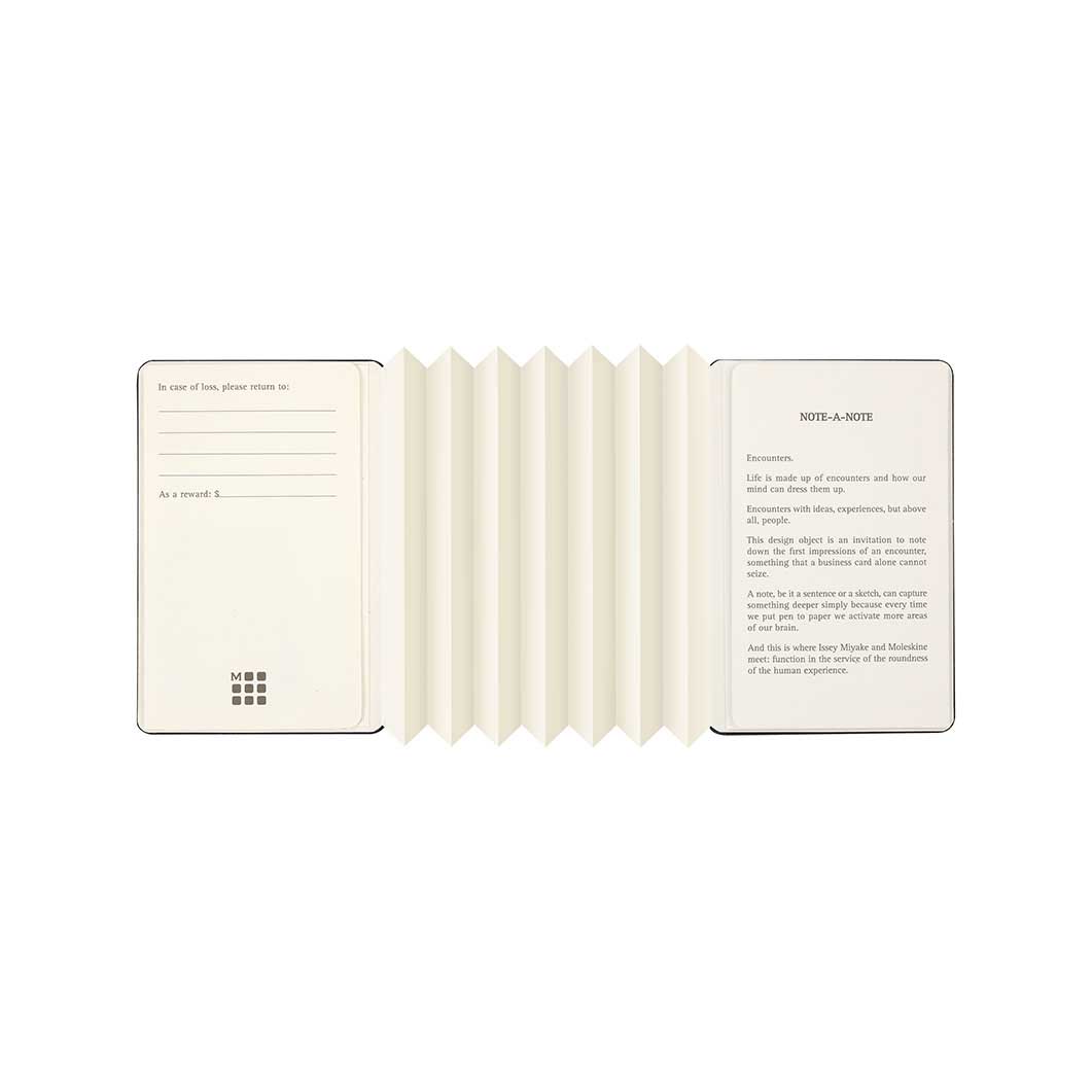 Issey Miyake Moleskine �m�[�g �J�[�h�P�[�X �O���[��