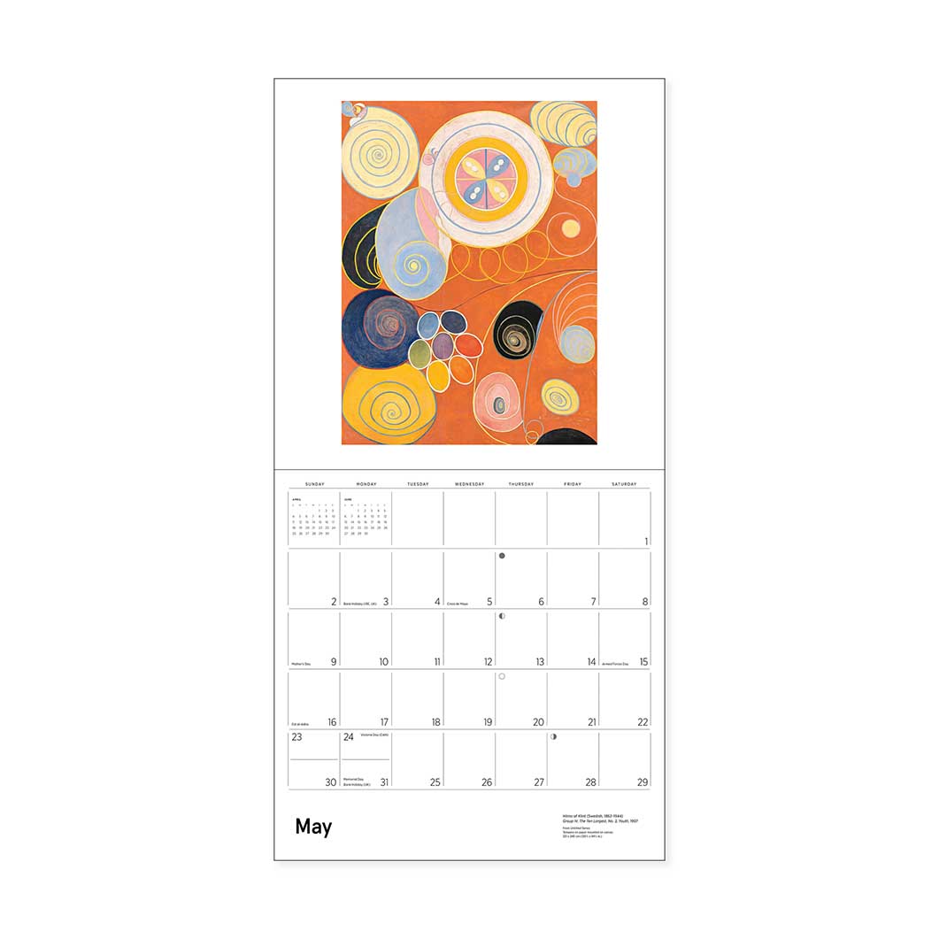 Hilma af Klint �E�H�[�� �J�����_�[ 2027