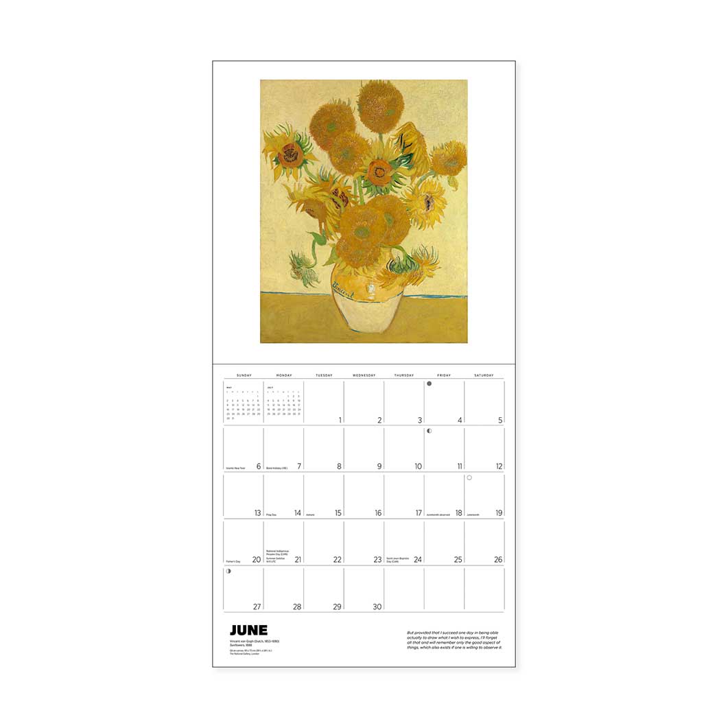 Vincent van Gogh �E�H�[�� �J�����_�[ 2027