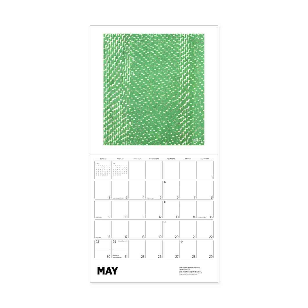 Alma Thomas �E�H�[�� �J�����_�[ 2027