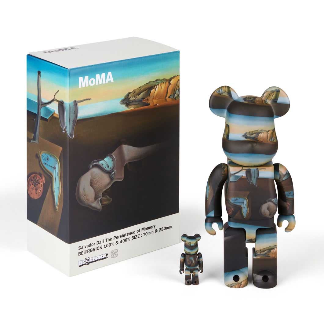 フィギュアBE@RBRICK Rene Magritte 100%&400%