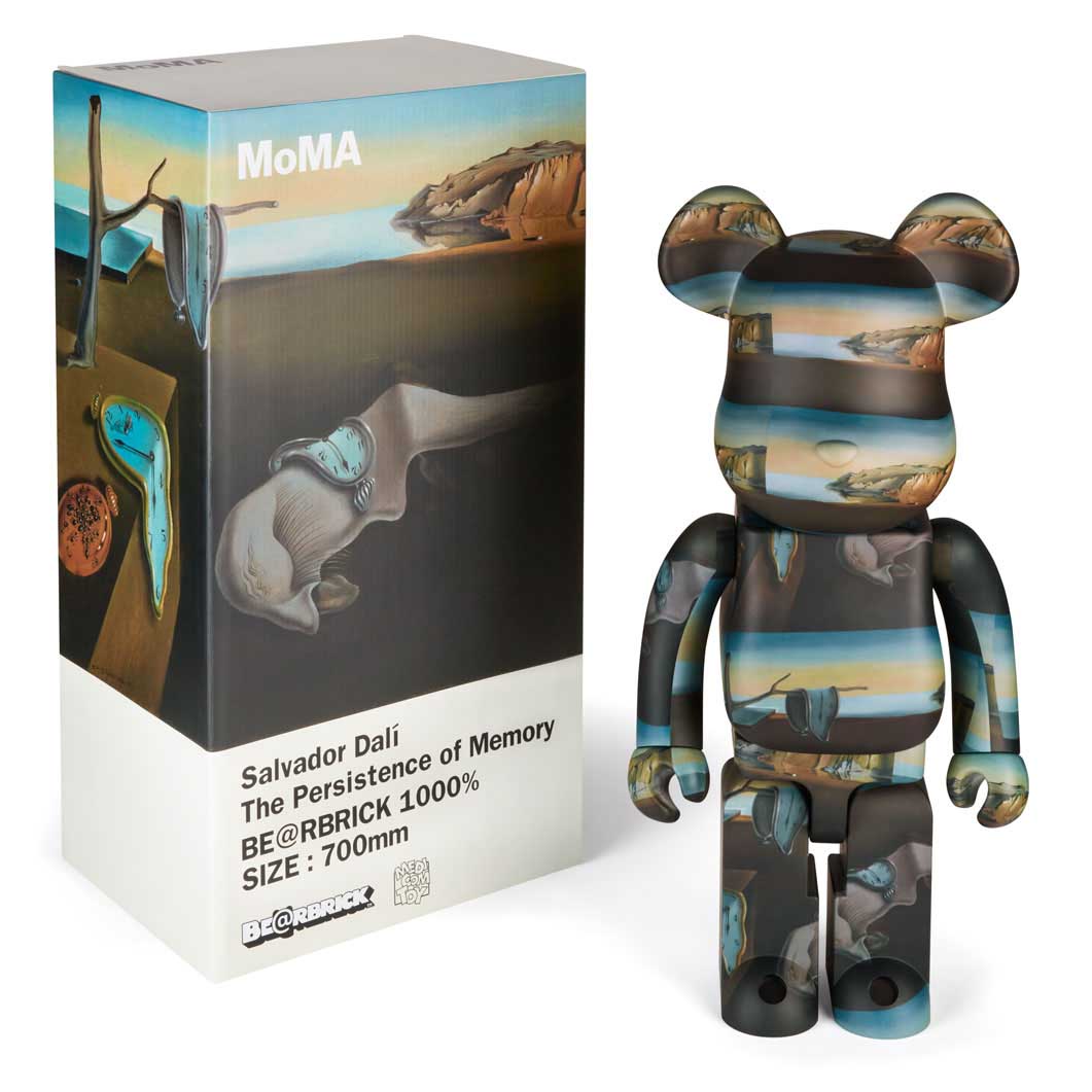 Salvador Dali The Persistence of Memory BE@RBRICK 1000％(1000