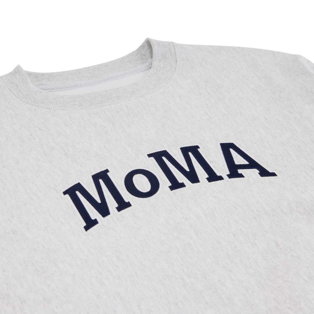 Champion �N���[�l�b�N�X�E�F�b�g�V���c MoMA Edition �V���o�[�O���[ L