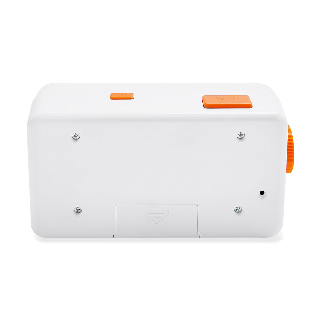 Twemco アラームクロック AL30 WHITE：ホーム