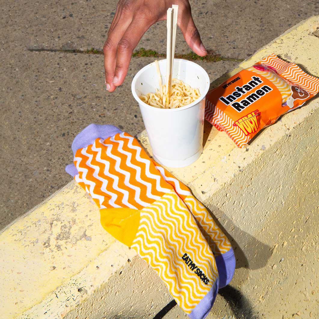 Eat My Socks Instant Ramen Chicken