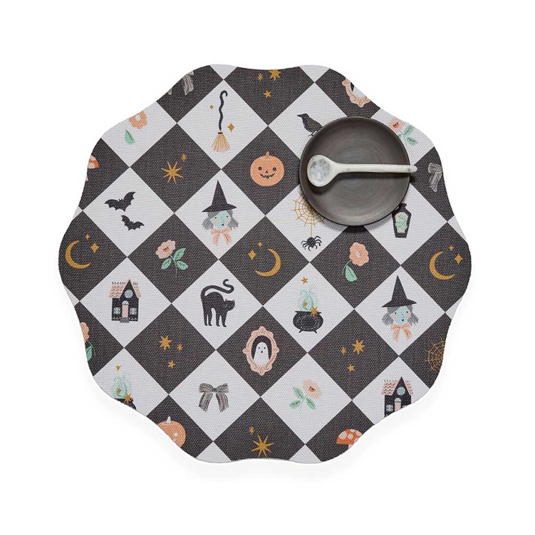 Meri Meri x Chilewich �v���[�X�}�b�g Patchwork Halloween