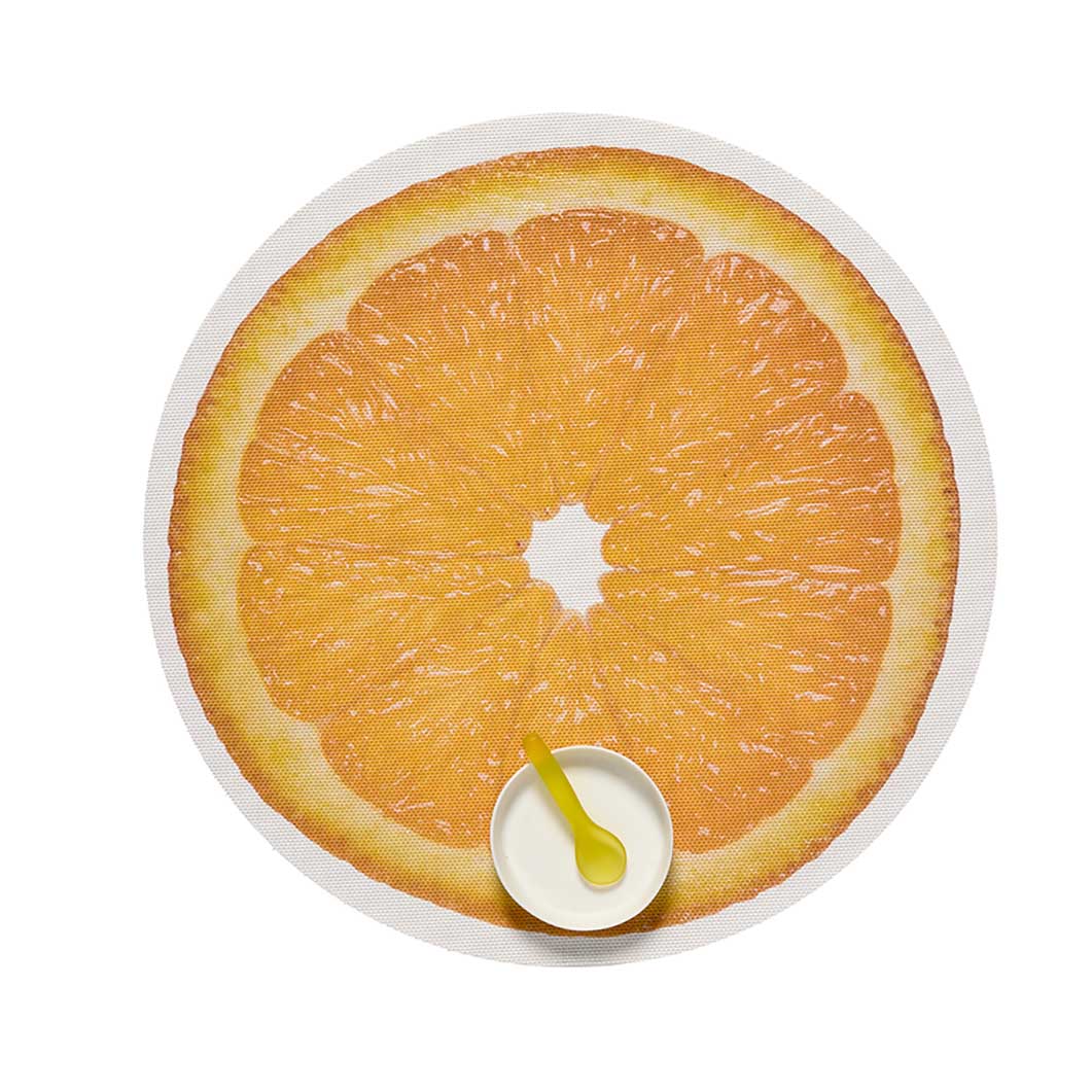 Chilewich Citrus �v���[�X�}�b�g �I�����W