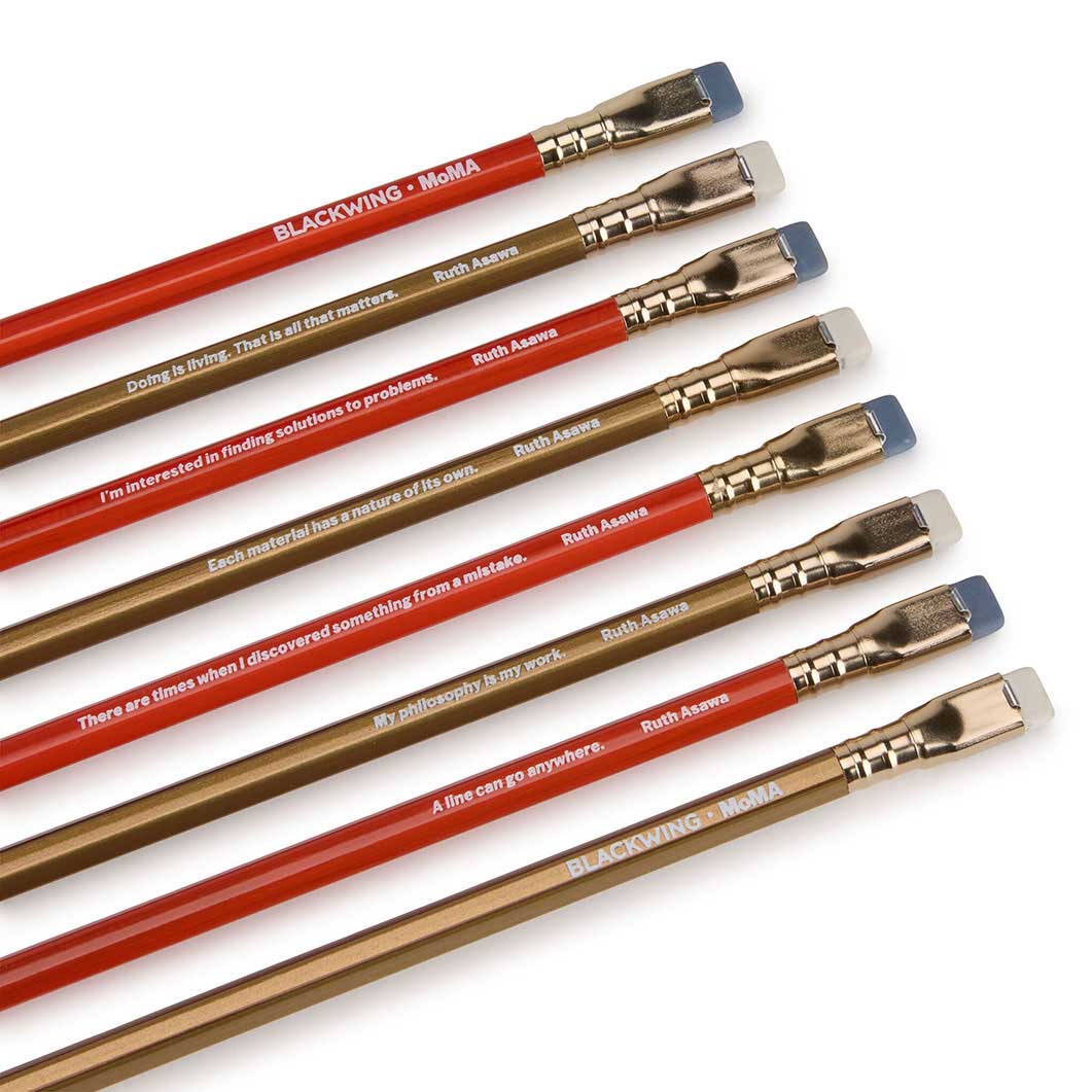 Blackwing for MoMA Ruth Asawa Quote �y���V�� 12�{�Z�b�g