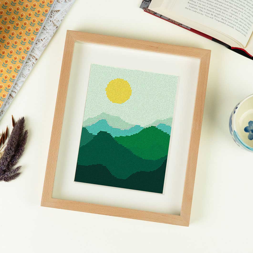 DIY �l�C�`���[ �j�[�h���|�C���g �L�b�g Green Mountains