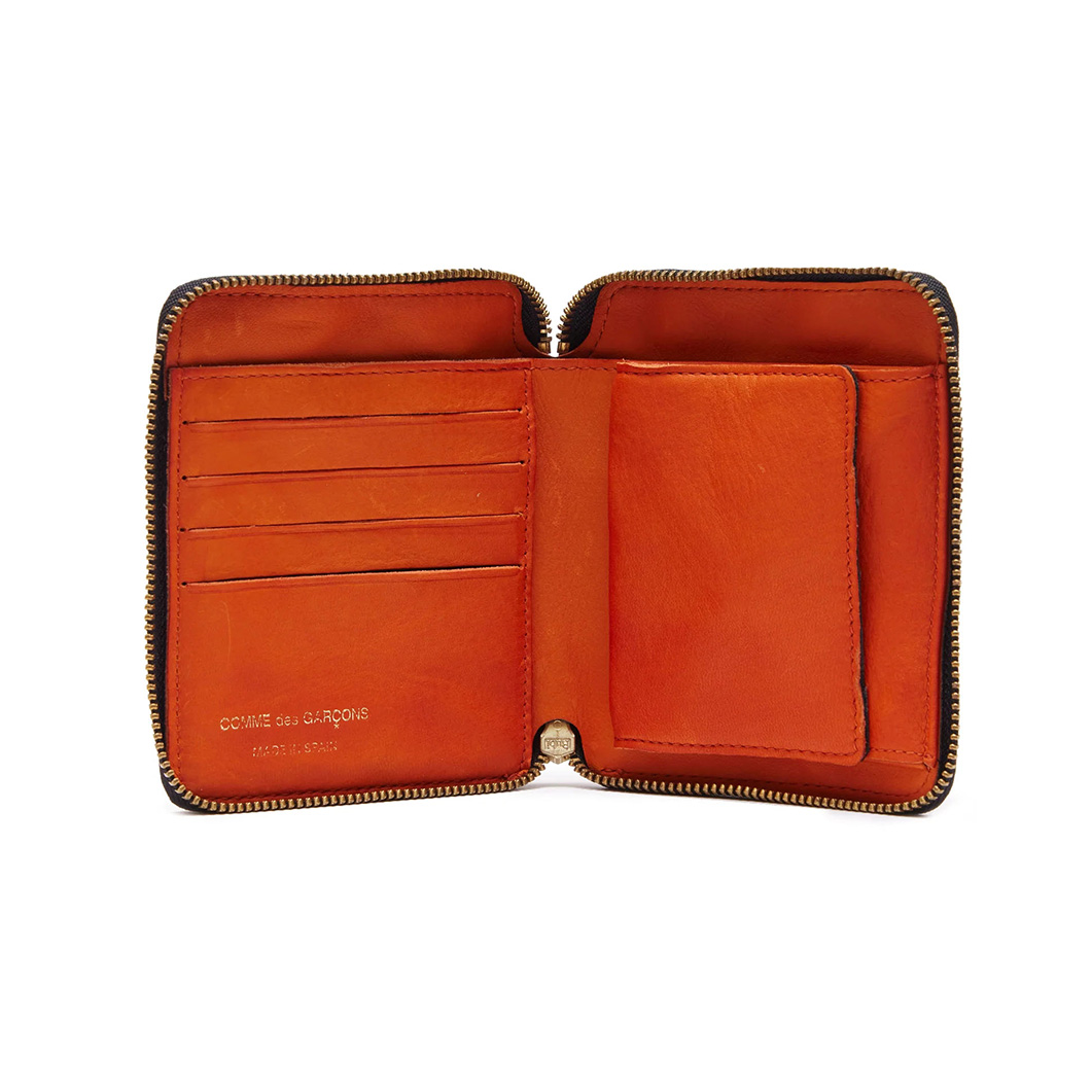 COMME des GARCONS ��܂� ZIP�E�H���b�g Washed �o�[���g�I�����W