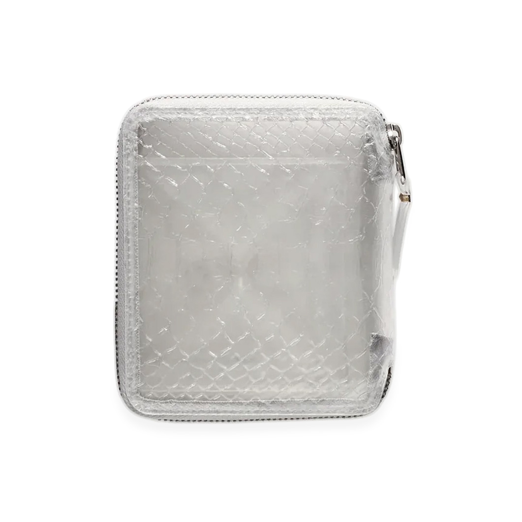 COMME des GARCONS ��܂� ZIP�E�H���b�g Transparent Snake