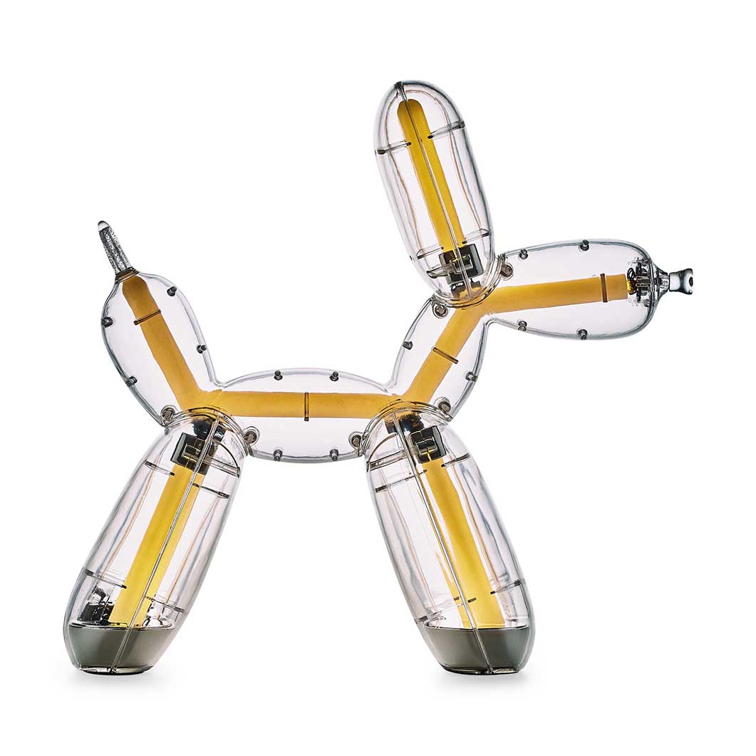 Jeff Koons Balloon Dog �|�[�^�u�� LED�����v