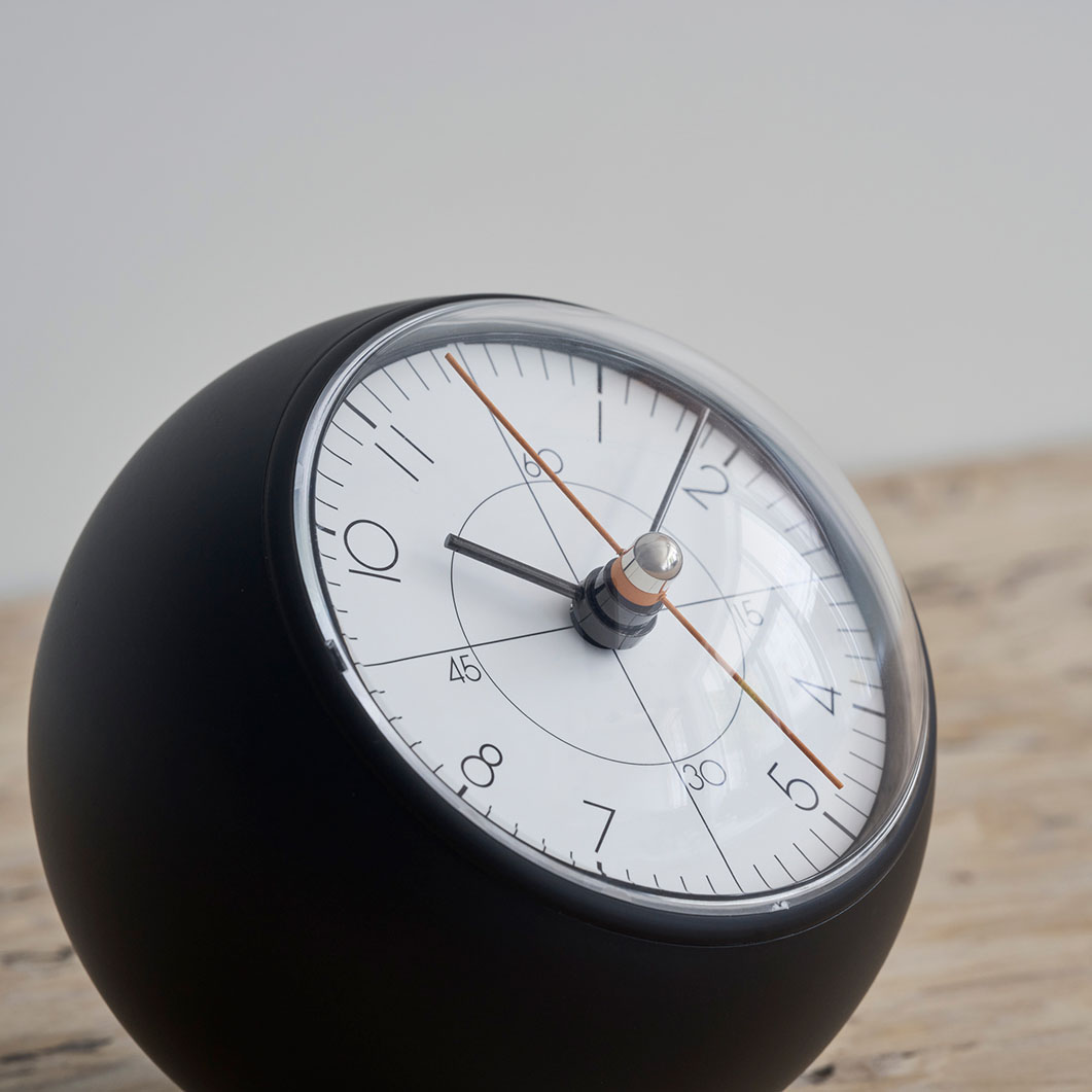 Earth Desk Clock less