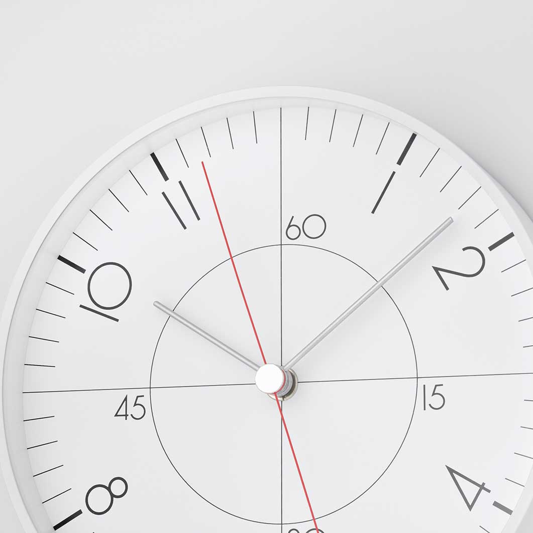 Earth Wall Clock less