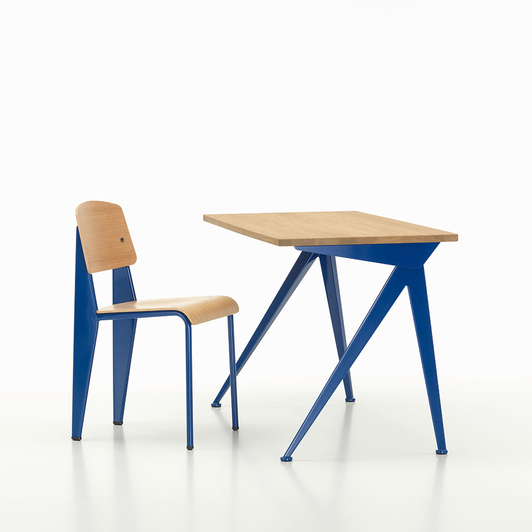 Vitra Prouve �X�^���_�[�h �`�F�A �i�`�������I�[�N x �u���[�}���N�[��
