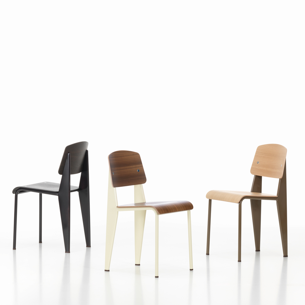 Vitra Prouve �X�^���_�[�h �`�F�A �_�[�N�I�[�N x �f�B�[�v�u���b�N