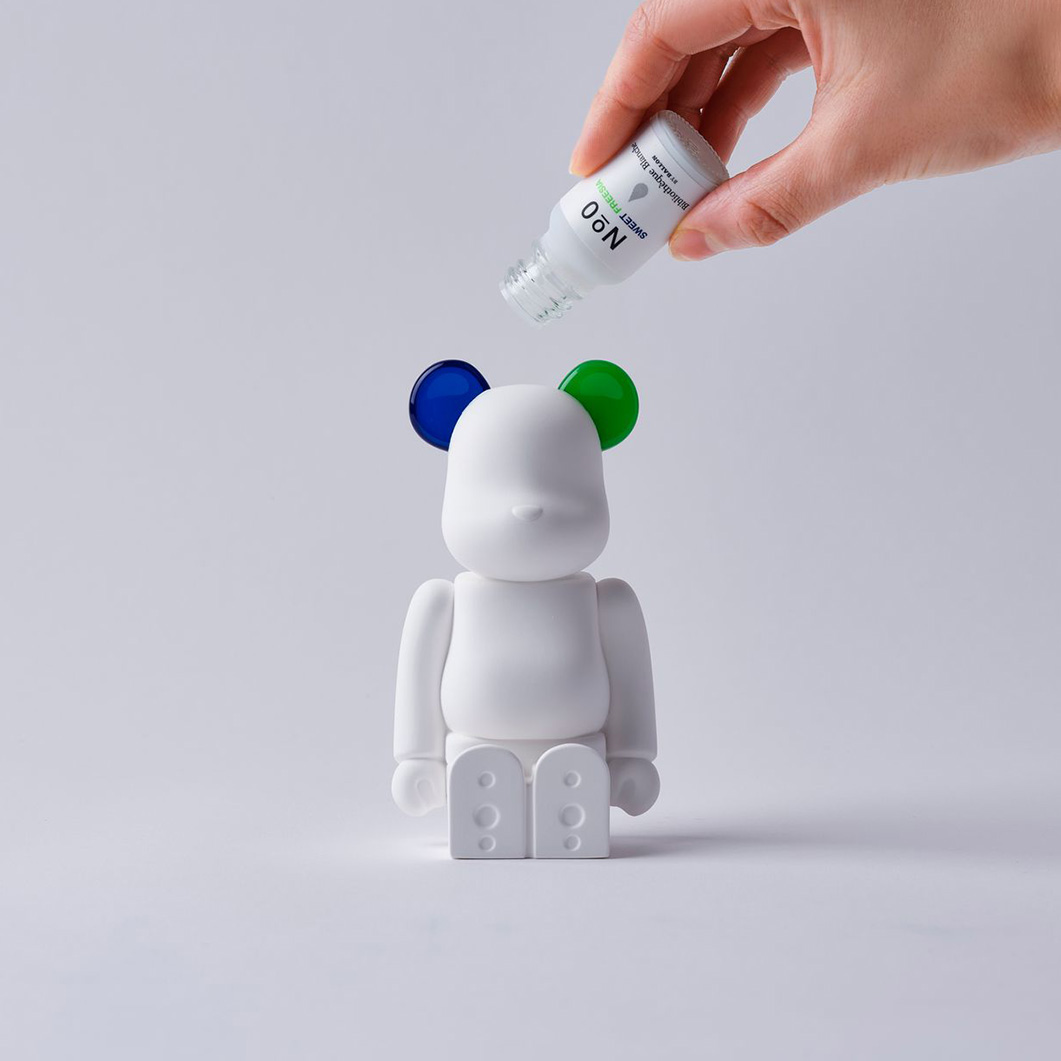 BE＠RBRICK AROMA ORNAMENT No.0 COLOR W‐DOUBLE‐ NAVY GREEN