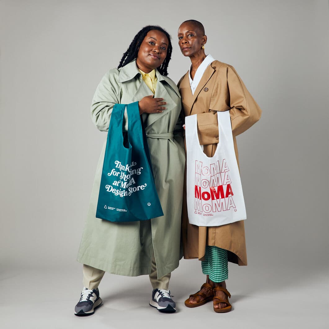 Baggu スタンダードバッグ MoMA ハッピーフェイス(<MoMA> ハッピー