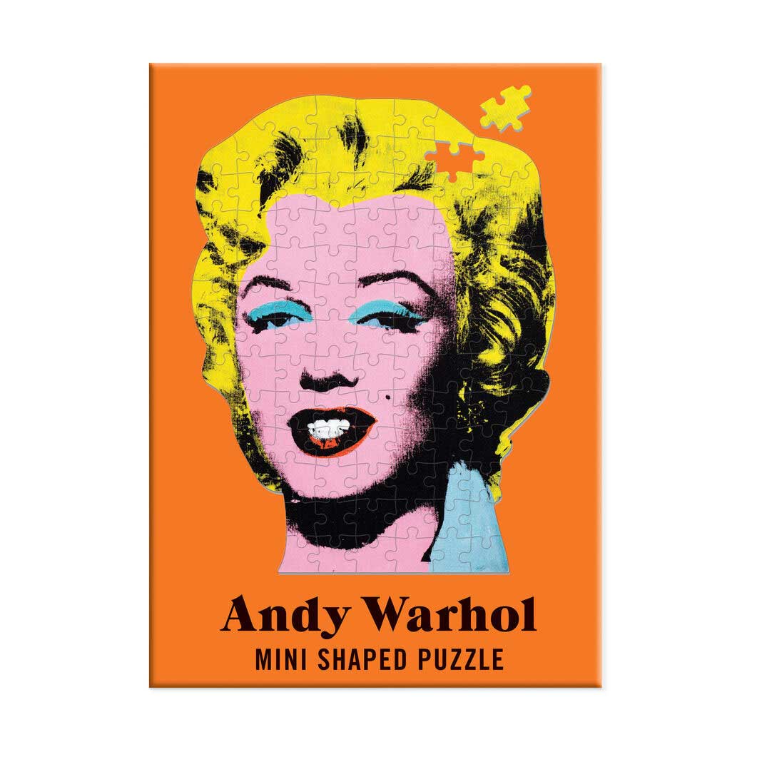 Andy Warhol ミニ シェイプ パズル マリリン