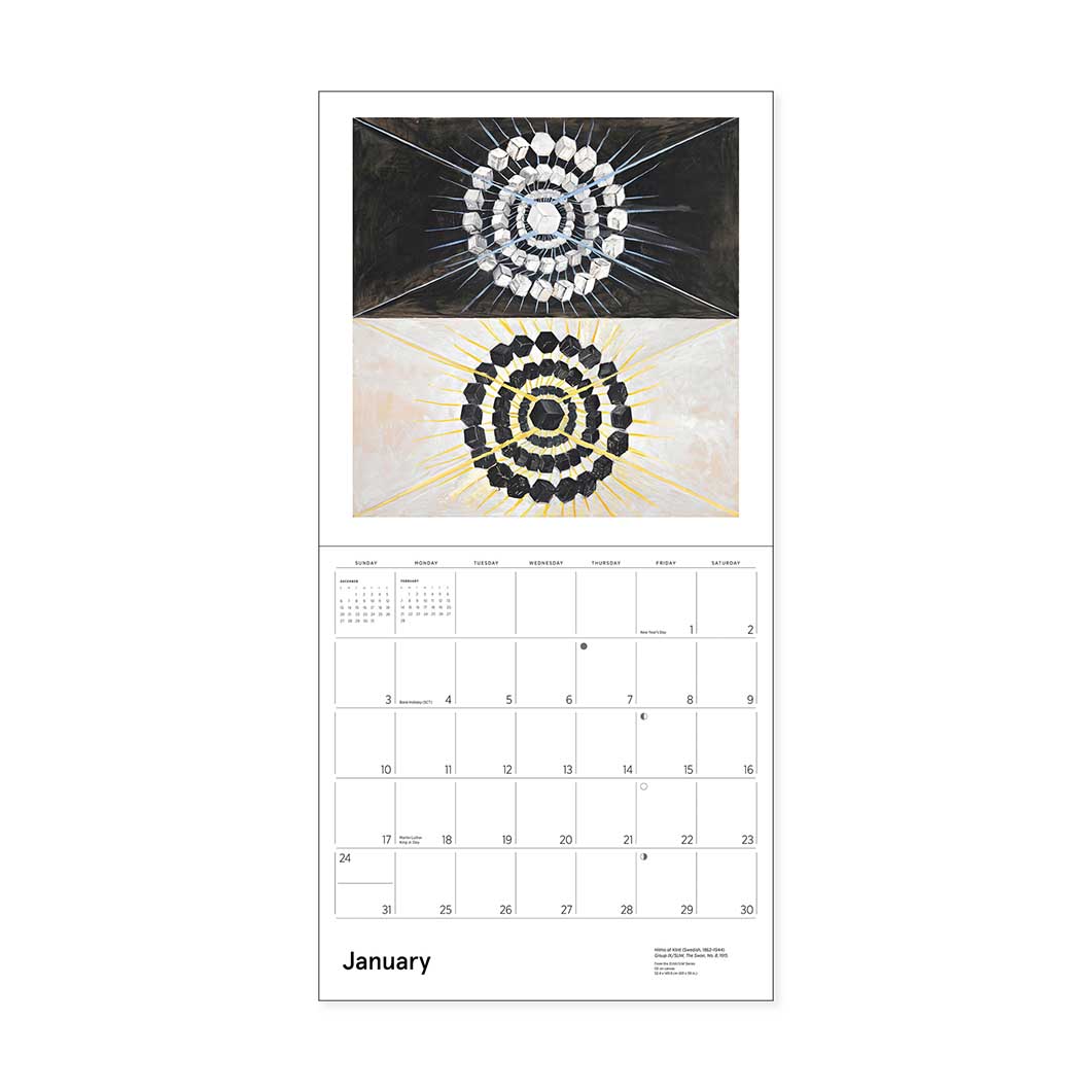 Hilma af Klint �E�H�[�� �J�����_�[ 2027