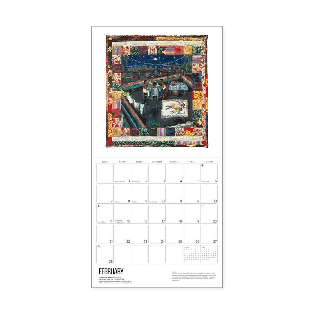 Faith Ringgold �E�H�[�� �J�����_�[ 2027