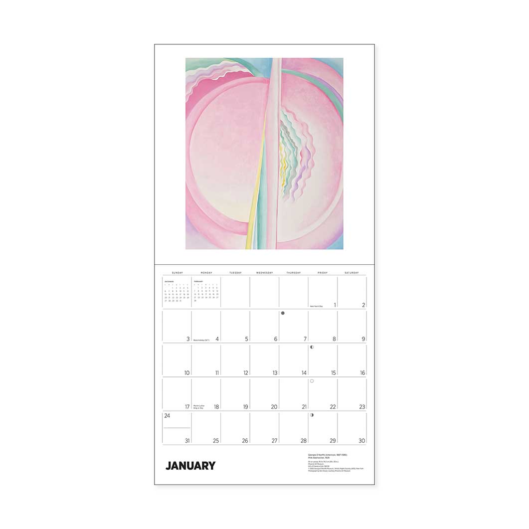 Georgia O'Keeffe �E�H�[�� �J�����_�[ 2027