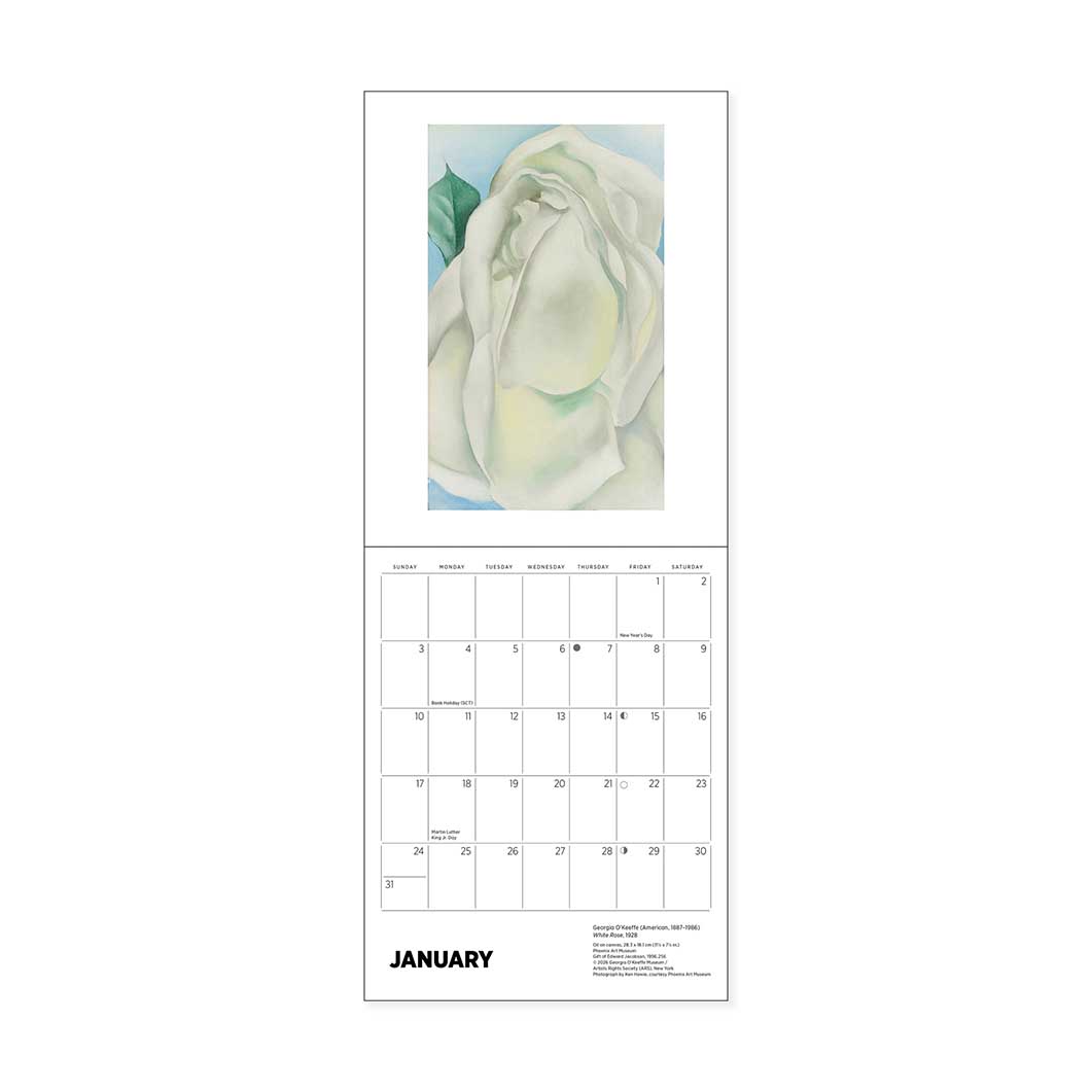 Georgia O'Keeffe �~�j �J�����_�[ 2027