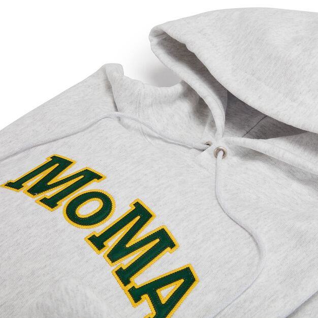 Champion x MoMA限定フーディー Mサイズ グレー