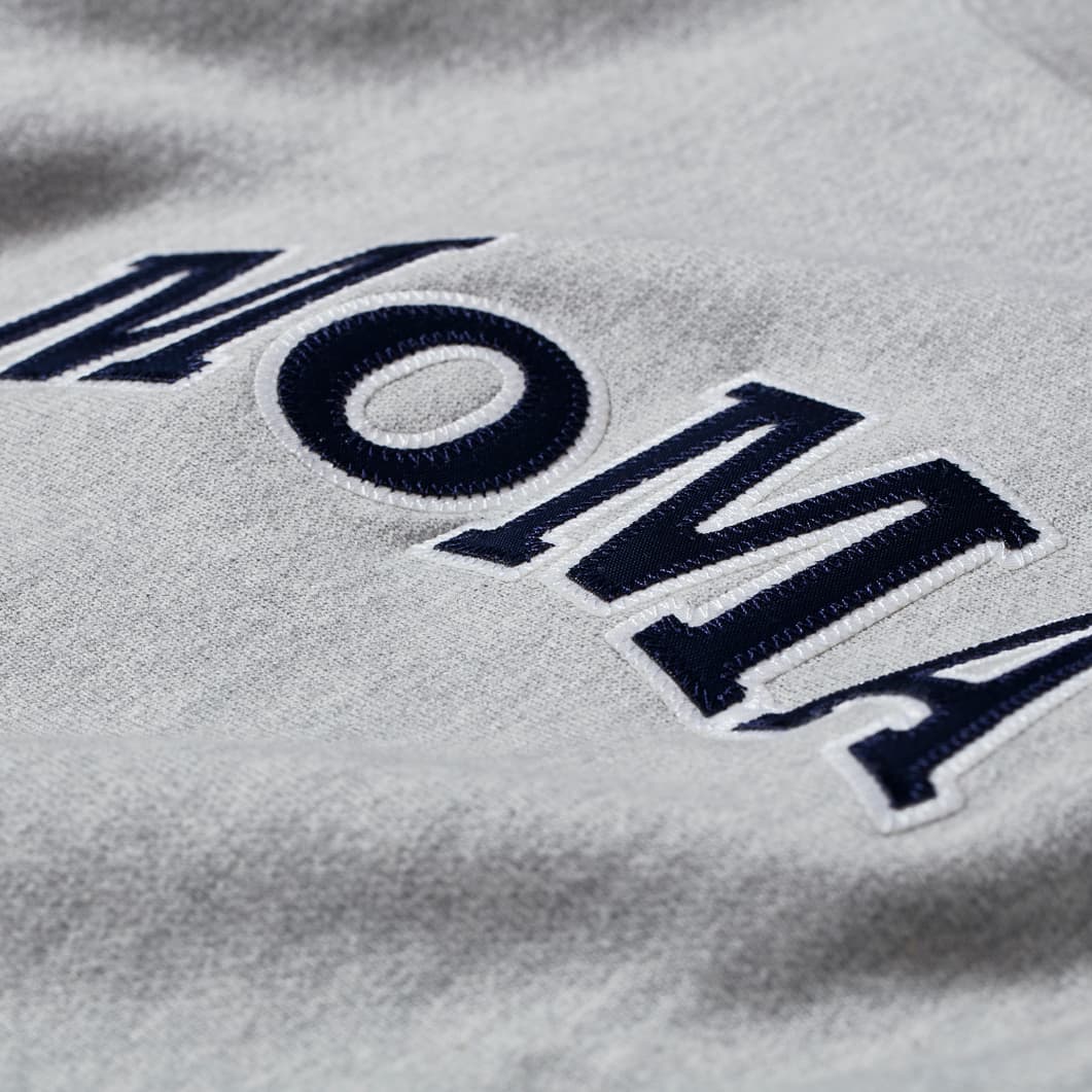 Champion クルーネックスウェットシャツ MoMA Edition グレー S(S ...