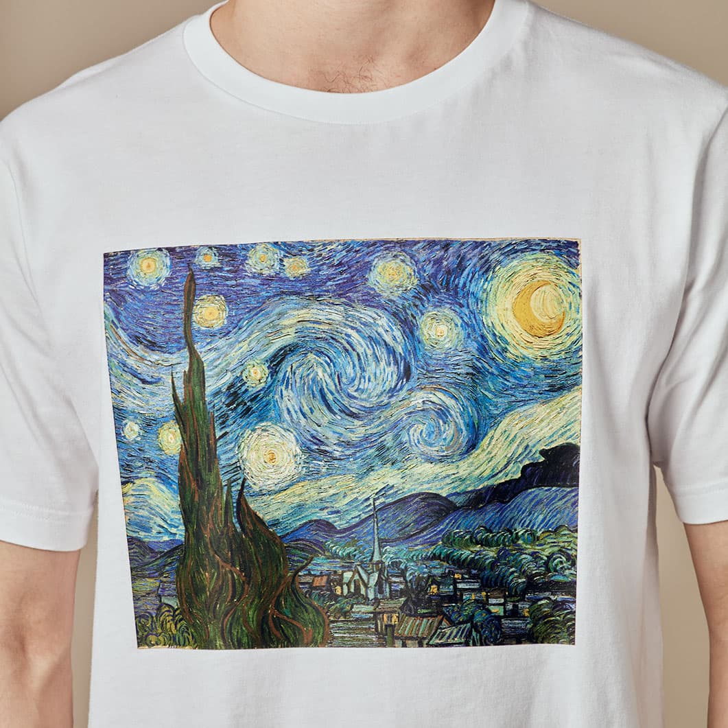Moma アート アイコンズ グラフィックtシャツ Vincent Van Gogh L L ファッション