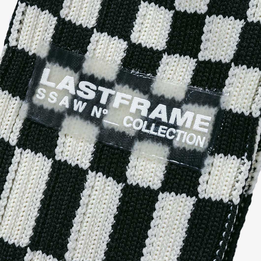 LASTFRAME イチマツ マーケット バッグ Micro ブラック／ホワイト 