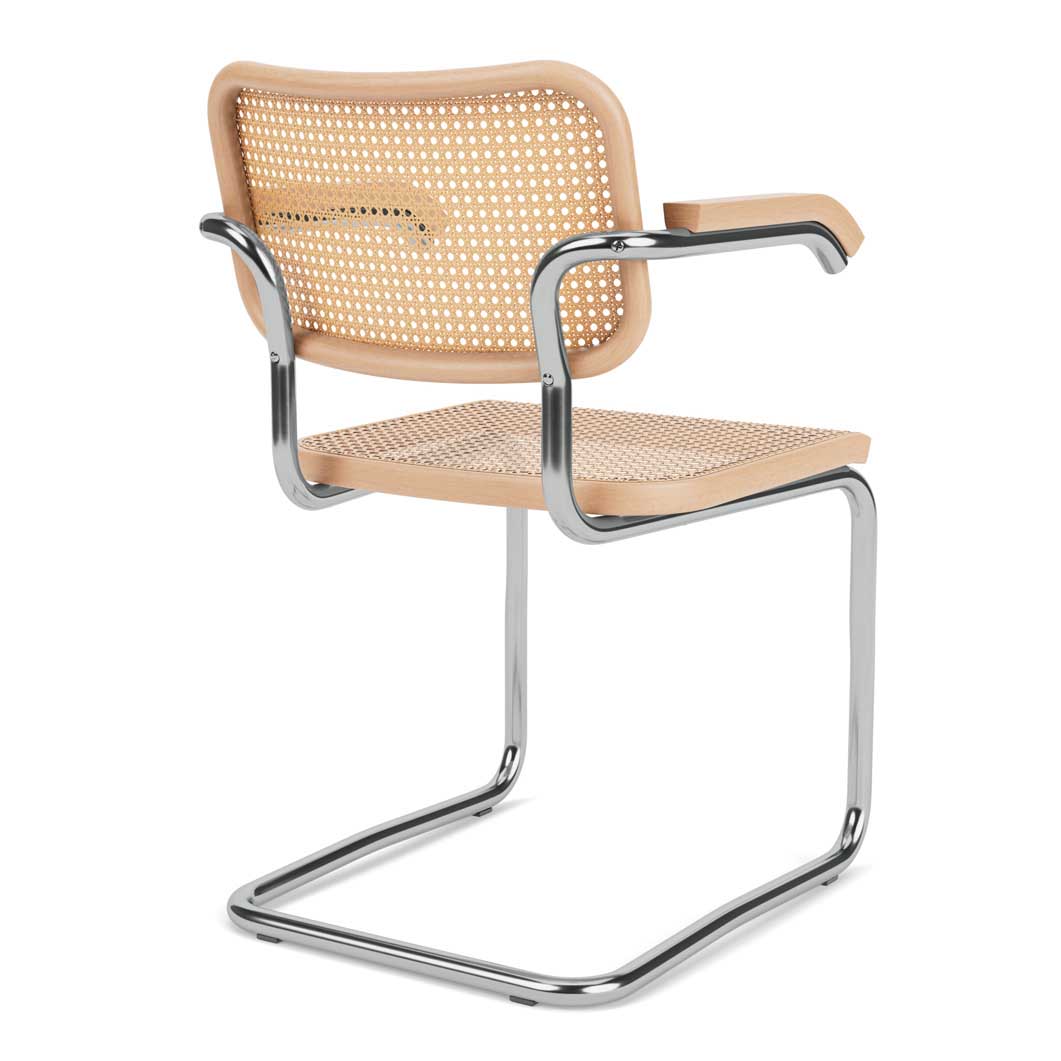 knoll製　チェスカチェア　CESCA CHAIR ⑤ Knoll(ノル)CESCA CHAIR(チェスカチェア)アーム ブラック