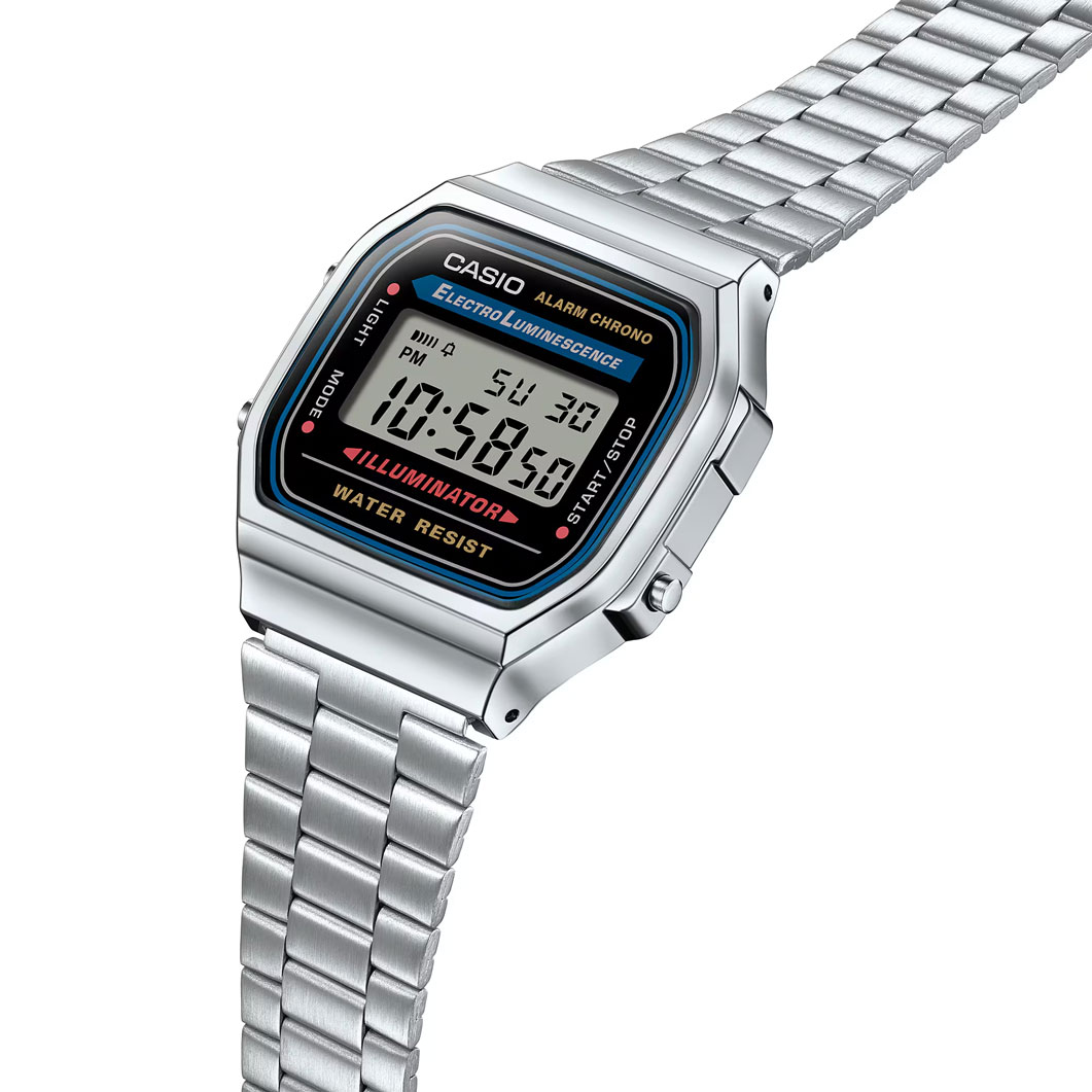 Casio �f�W�^���E�H�b�` �V���o�[
