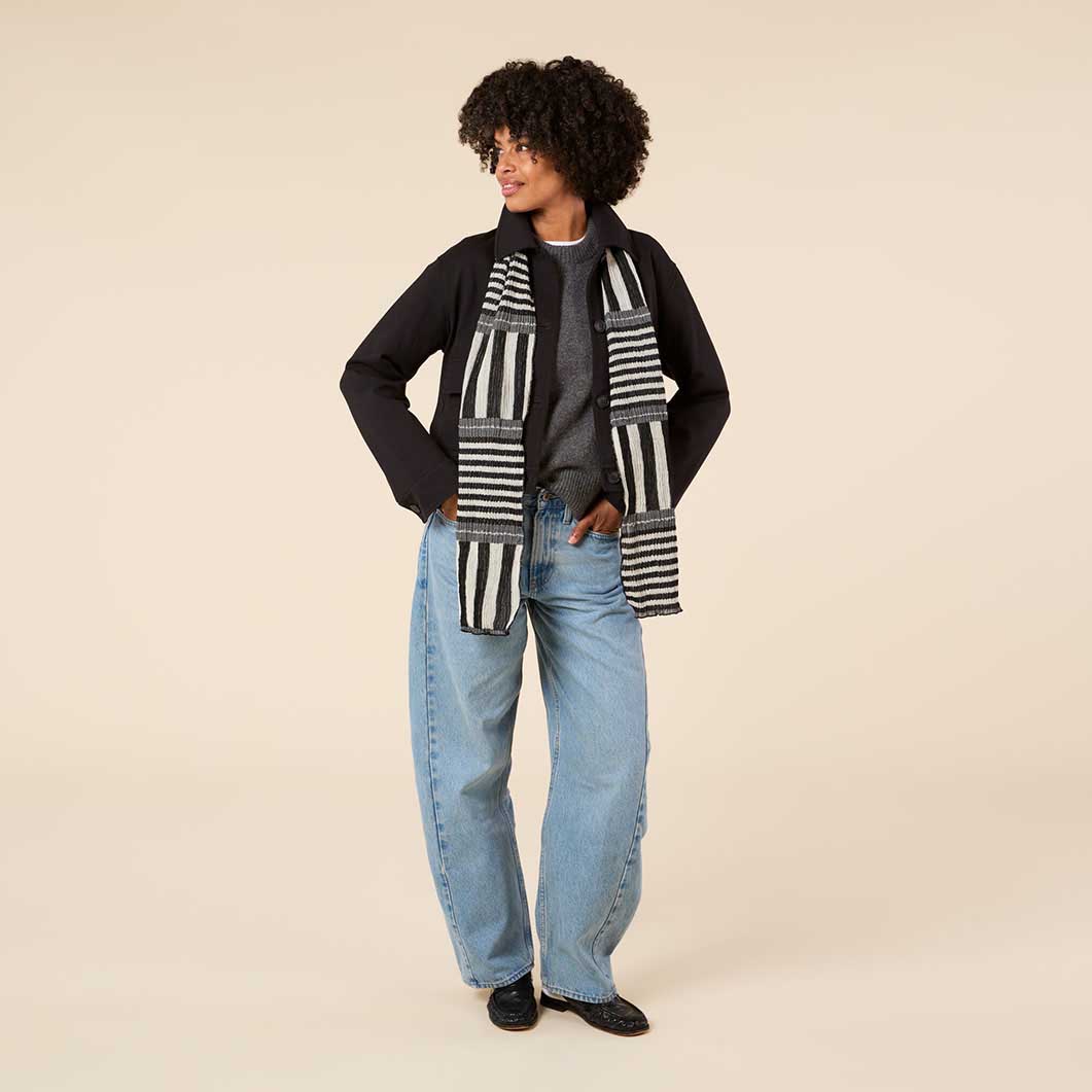 Nuno ���܂��܃X�J�[�t �u���b�N�^�z���C�g