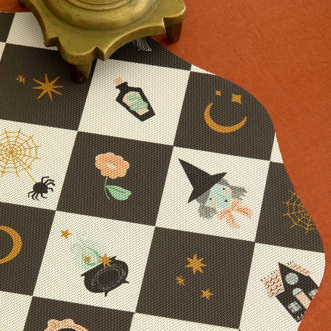 Meri Meri x Chilewich �v���[�X�}�b�g Patchwork Halloween