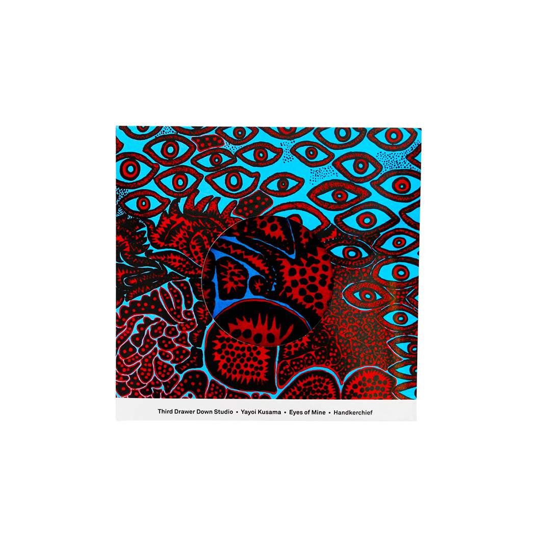 【Yayoi Kusama】草間彌生 ハンカチ コットン 壁掛け 草間彌生：ハンカチ Eyes of Mine(Eyes of Mine)：ファッション