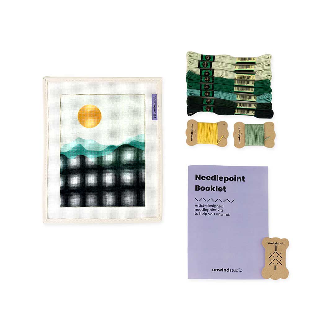 DIY �l�C�`���[ �j�[�h���|�C���g �L�b�g Green Mountains