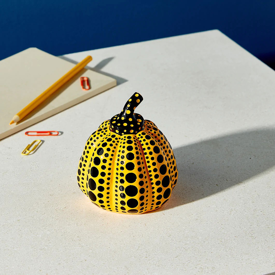 草間彌生オブジェYayoi Kusama 南瓜 PUMPKIN イエロー