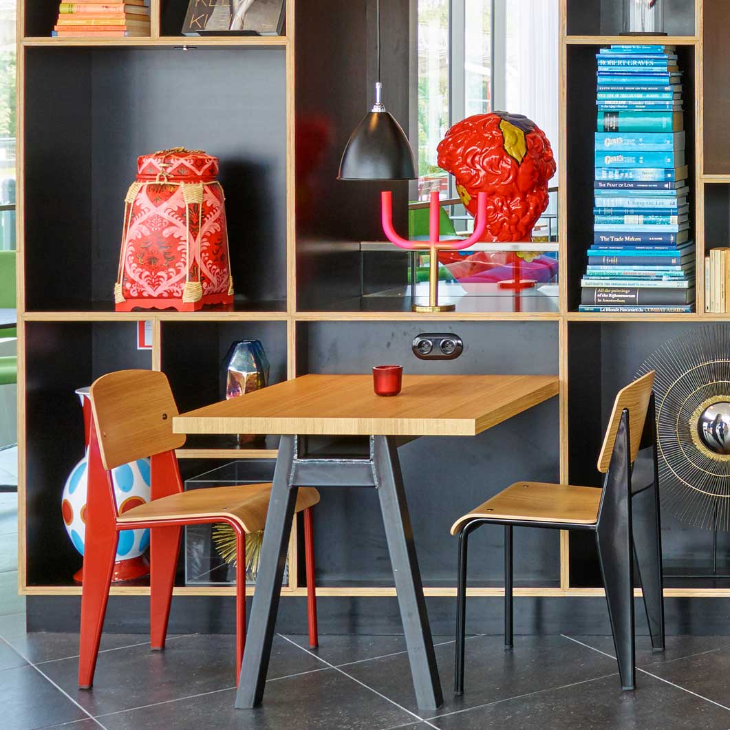 Vitra Prouve �X�^���_�[�h �`�F�A �i�`�������I�[�N x �W���p�j�[�Y���b�h