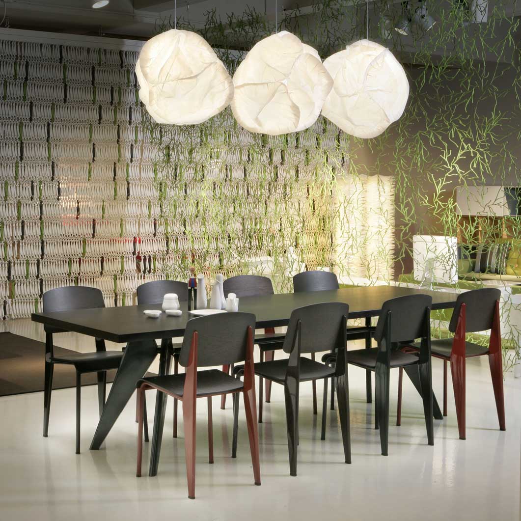 Vitra Prouve �X�^���_�[�h �`�F�A �_�[�N�I�[�N x �f�B�[�v�u���b�N